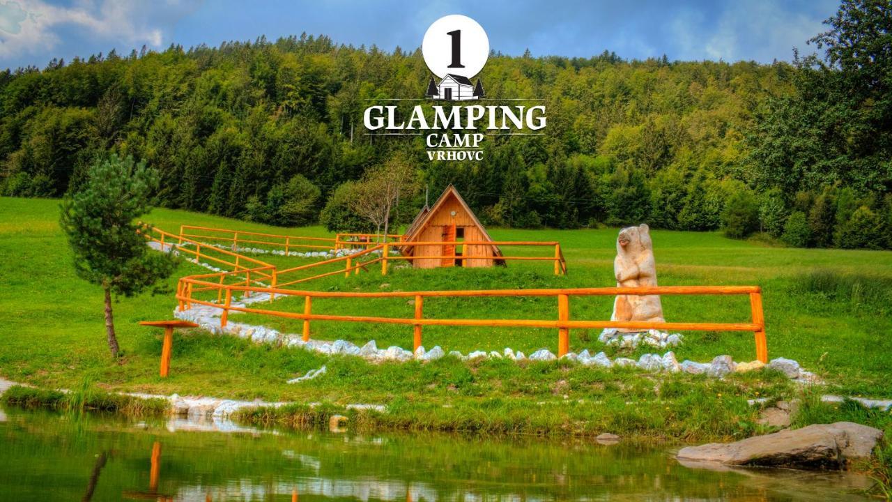 Hotel Glamping Vrhovc Zelezniki Esterno foto