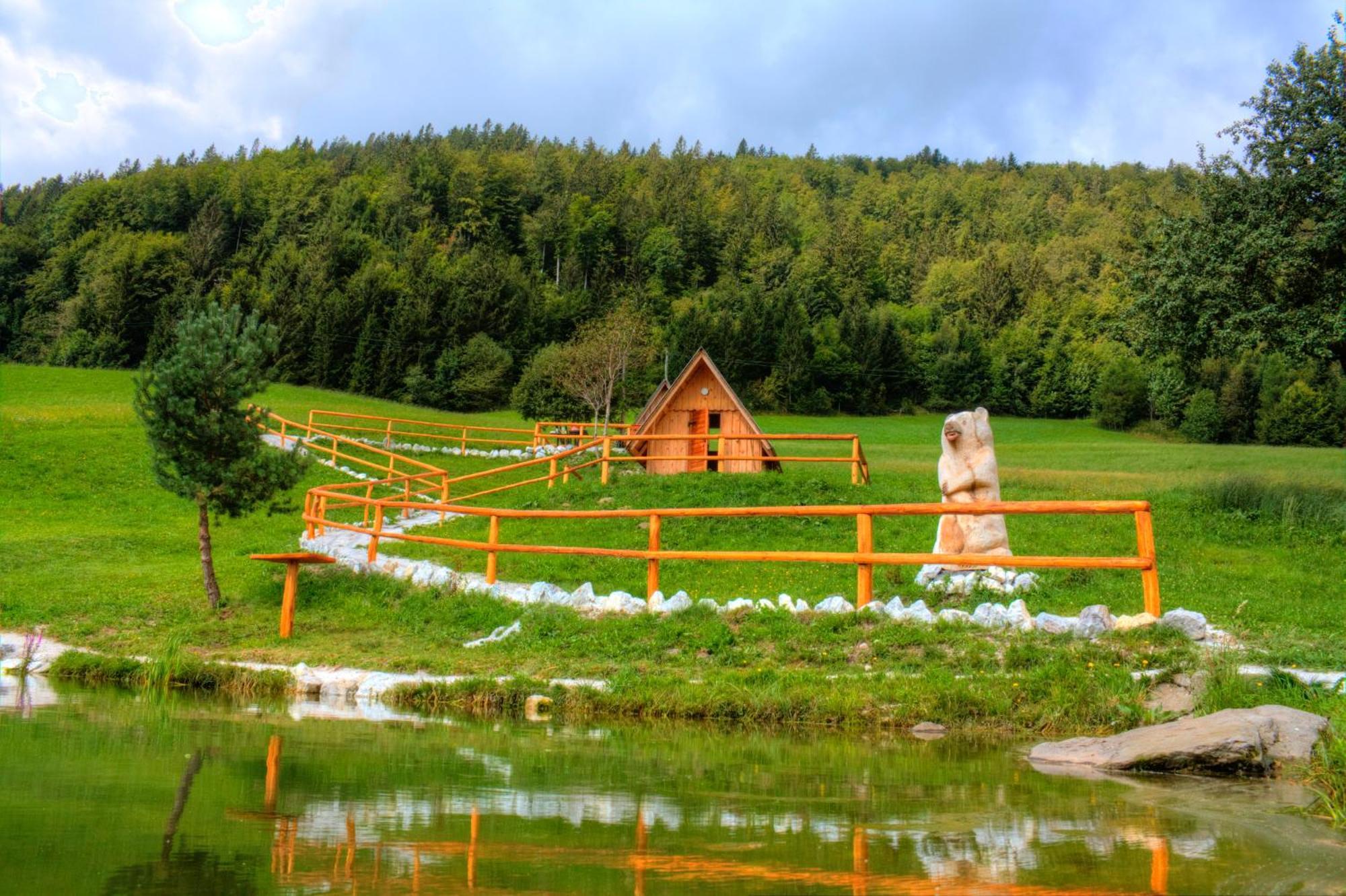 Hotel Glamping Vrhovc Zelezniki Esterno foto