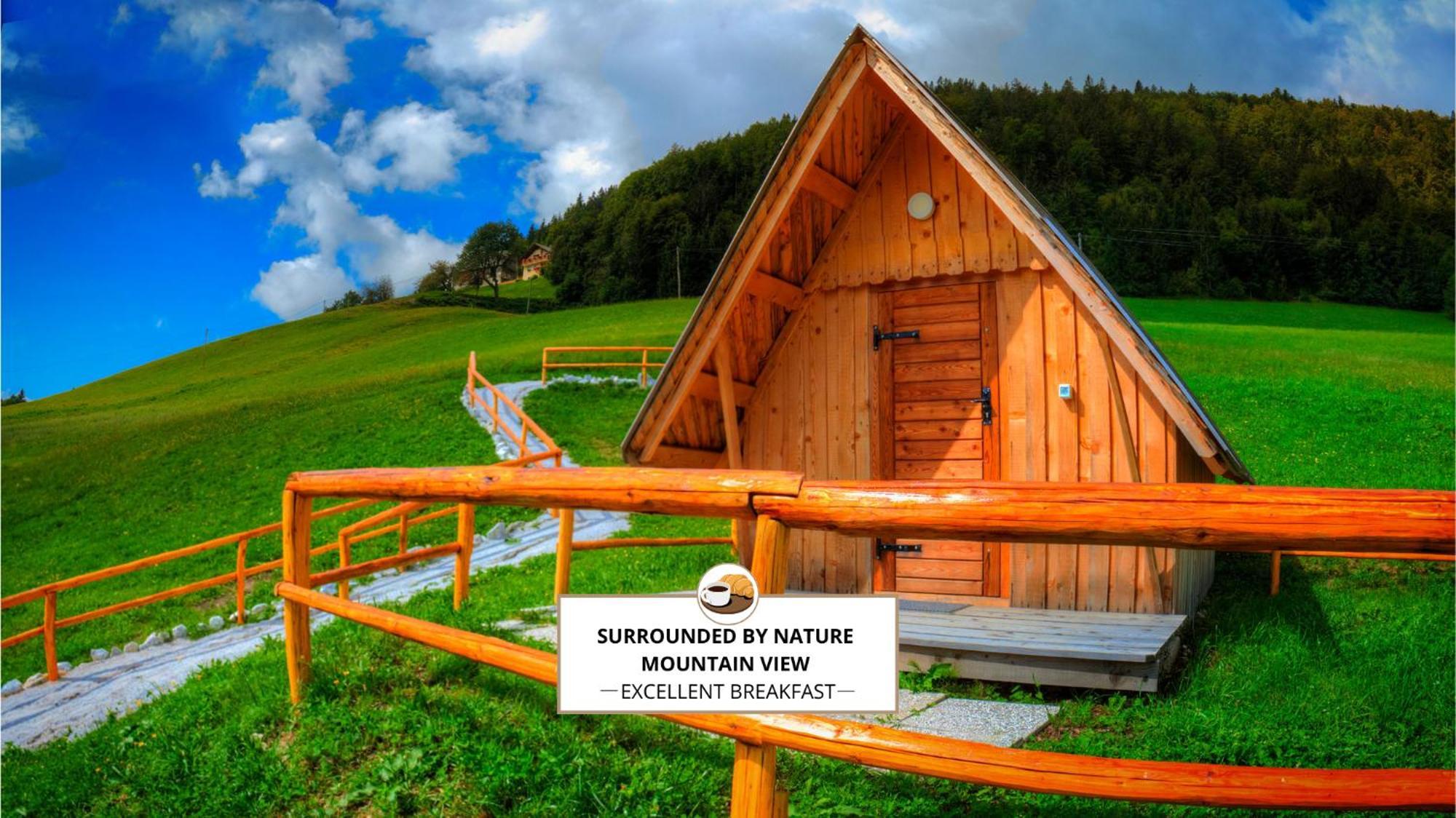 Hotel Glamping Vrhovc Zelezniki Esterno foto